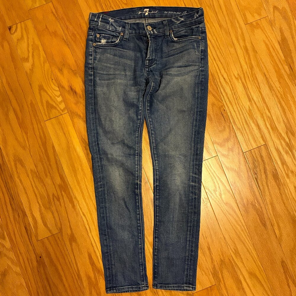 7 For All Mankind Jeans (Roxanne) skinny, 24